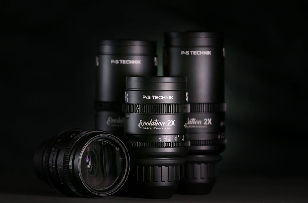 Set lentes Anamorphicas X2 Kowa Evolution 40mm 50mm 75mm 100mm