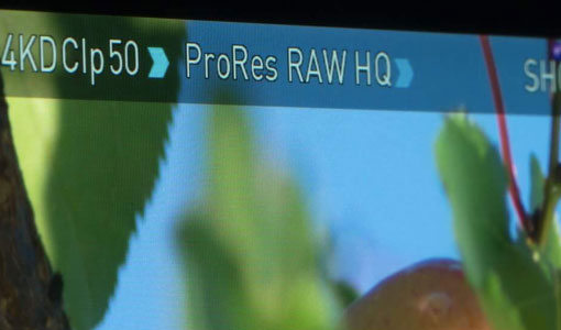 ProRes RAW HQ
