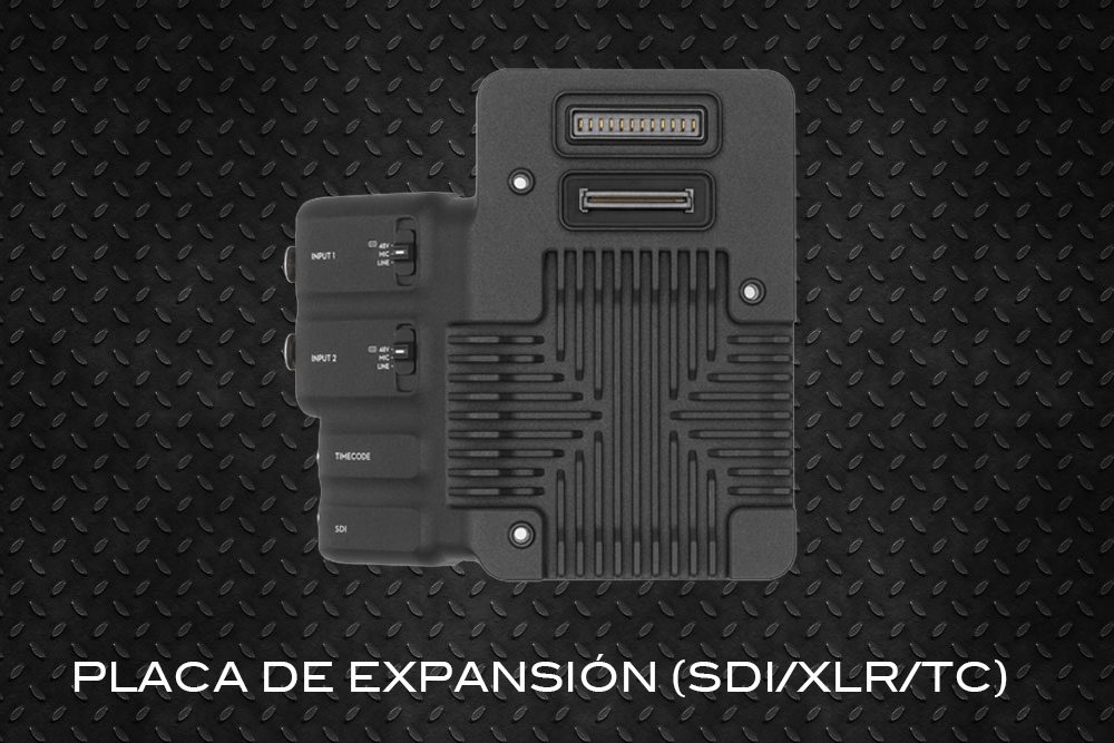 Placa de expansión DJI Ronin 4D (SDI/XLR/TC)