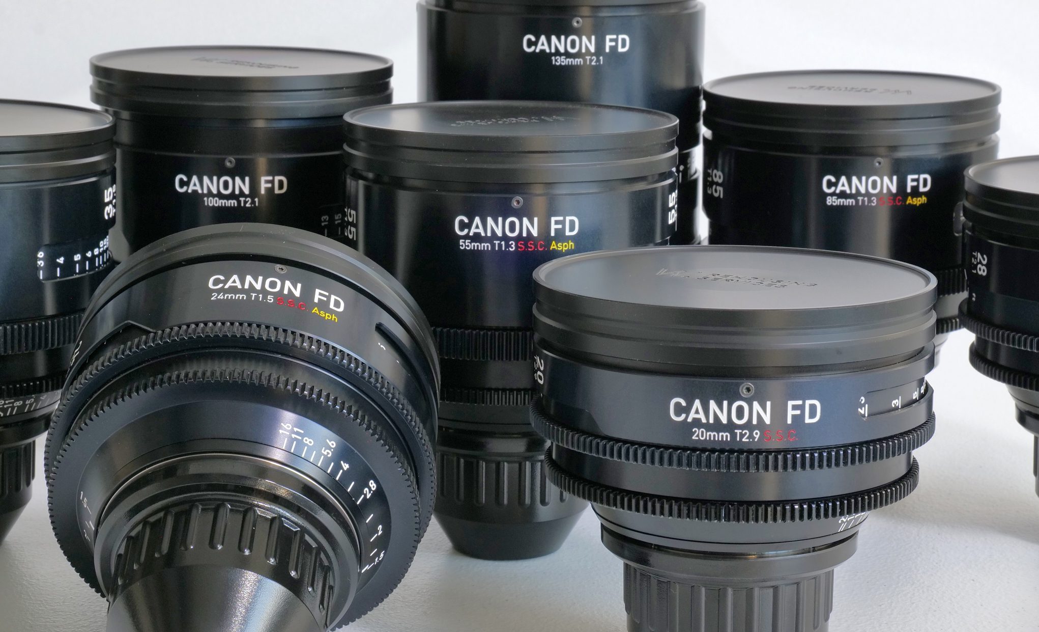 Used Canon FD White Point Optics Rehoused