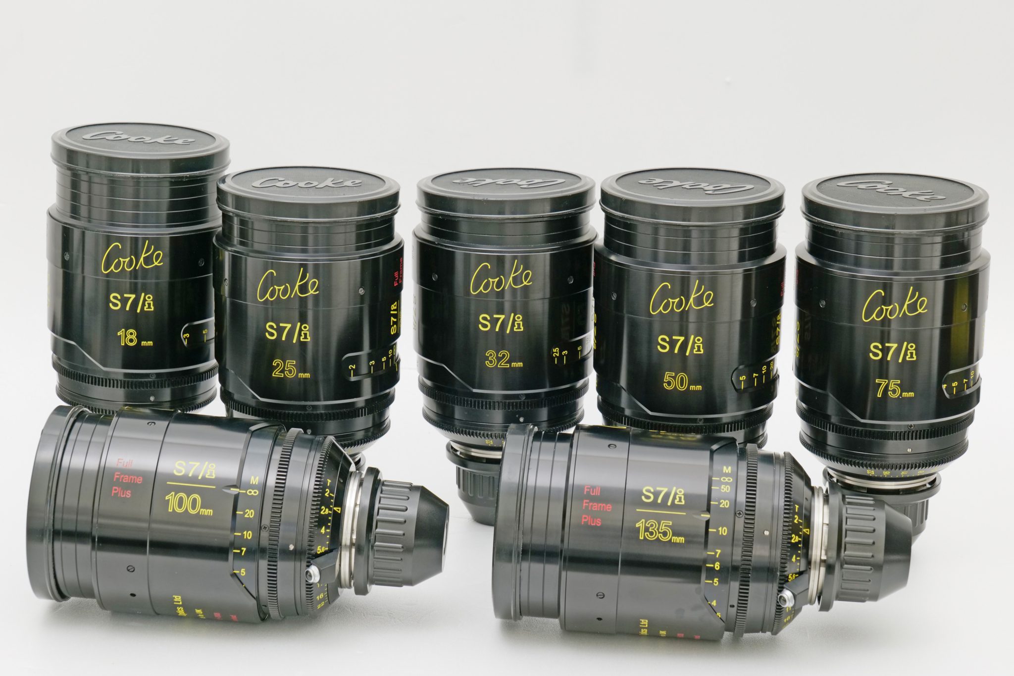 Used Cooke S7/i Full Frame 7 Lens Set