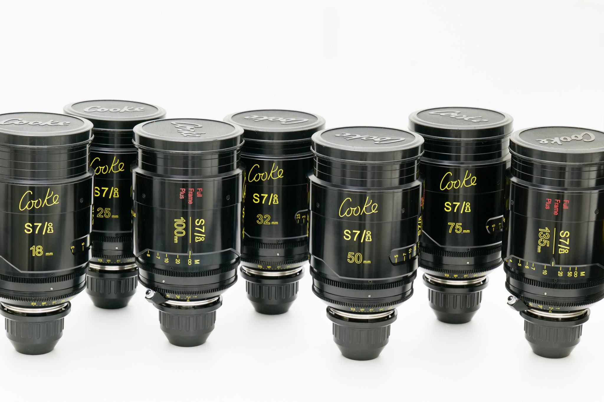 Used Cooke S7/i Full Frame 7 Lens Set